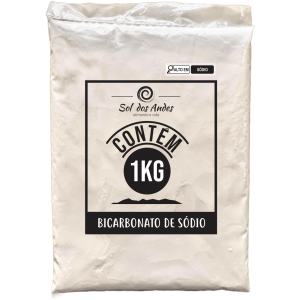 Bicarbonato de Sódio - Contém 1kg