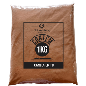 Canela em Pó Pura - Contém 1Kg
