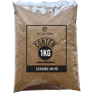 Coentro em Pó - Contém 1Kg