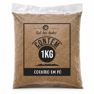 Coentro em Pó - Contém 1Kg