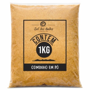 Cominho em Pó Puro - Contém 1Kg