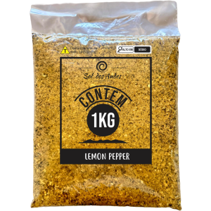 Lemon Pepper - Contém 1Kg