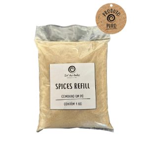 Cominho em Pó Puro - Contém 1Kg