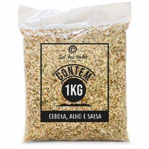 Cebola, Alho e Salsa - Contém 1Kg
